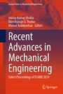 Cover: Recent Advances in Mechanical Engineering - Springer Nature Switzerland AG