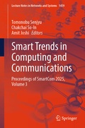 Cover: Smart Trends in Computing and Communications - Springer