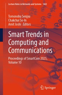 Enlarge image Cover: Smart Trends in Computing and Communications - Springer