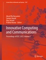 Cover: Innovative Computing and Communications - Springer