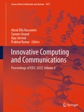 Cover: Innovative Computing and Communications - Springer