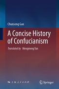 Cover: A Concise History of Confucianism - Springer