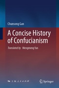 Cover: A Concise History of Confucianism - Springer Nature Switzerland AG
