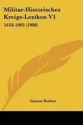 Cover: Militar-Historisches Kreigs-Lexikon V1 - Kessinger Publishing