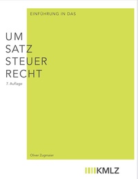 Abbildung von: Einführung in das Umsatzsteuerrecht - KMLZ
