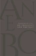 Cover: On Theology and Theurgy - Harvard University Press