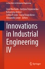 Cover: Innovations in Industrial Engineering IV - Springer