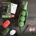 Cover: Crochet Your Veggies Amigurumi Kit Peapod - Schiffer Publishing Ltd