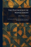 Cover: The Psychology of Management - Anson Street Press