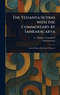 Cover: The Vedanta-Sutras With the Commentary by Sankaracarya - Anson Street Press