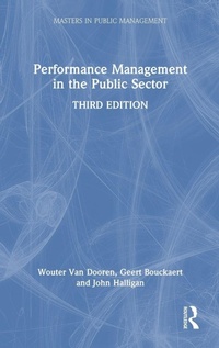 Enlarge image Cover: Performance Management in the Public Sector - Routledge