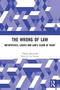 Cover: The Wrong of Law - Routledge