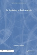 Bild: An Invitation to Real Analysis - Chapman & Hall/CRC