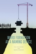 Cover: Word Formation as a Naming Device - Edinburgh University Press