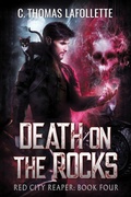 Cover: Death On The Rocks - Broken World Publishing