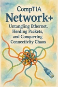 Cover: CompTIA Network+: Untangling Ethernet, Herding Packets, and Conquering Connectivity Chaos - Scott Markham