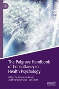 Cover: The Palgrave Handbook of Consultancy in Health Psychology - Palgrave Macmillan