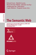 Cover: The Semantic Web - Springer