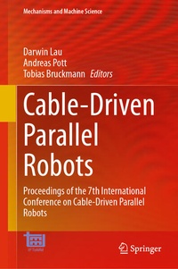 Enlarge image Cover: Cable-Driven Parallel Robots - Springer