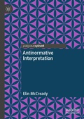 Cover: Antinormative Interpretation - Palgrave Macmillan