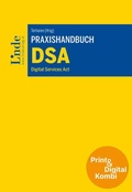 Cover: Praxishandbuch DSA | Digital Services Act (Kombi Print&digital) - Linde