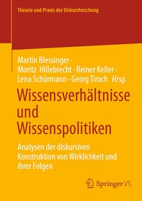 Abbildung von: Wissensverhältnisse und Wissenspolitiken - Springer VS