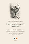 Cover: Voices of the German Enlightenment / What Is Universal History? - epubli