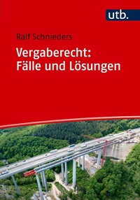 Abbildung von: Vergaberecht: Fälle und Lösungen - UTB