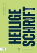 Cover: Der unver&auml;nderte Stellenwert der Heiligen Schrift - Verlag f&uuml;r Glaube, Theologie & Gemeinde (VGTG)