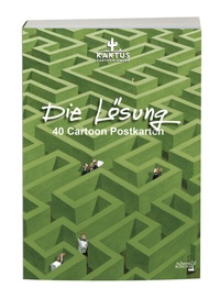 Abbildung von: Cartoon Postkarten - Die Lösung - Scherz & Schund Fabrik e.U.