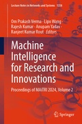 Cover: Machine Intelligence for Research and Innovations - Springer Nature Switzerland AG