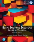 Cover: Basic Business Statistics, Global Edition - Pearson Education Limited