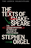 Cover: The Texts of Shakespeare - The Arden Shakespeare