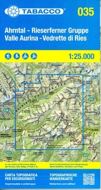 Abbildung von: Valle Aurina / Vedrette di Ries / Ahrntal: 035 - Tabacco