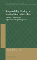 Cover: Responsibility Sharing in International Refugee Law - Martinus Nijhoff