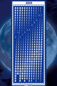 Bild: Mondphasenkalender 2026 - Nachtschatten Verlag