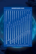 Bild: Mondphasenpostkarten 2026 - Nachtschatten Verlag