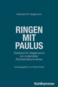 Cover: Ringen mit Paulus - Kohlhammer