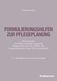 Abbildung von: Formulierungshilfen zur Pflegeplanung - Kohlhammer