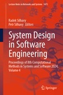 Cover: System Design in Software Engineering - Springer