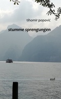 Cover: stumme sprengungen - BoD - Books on Demand