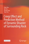 Cover: Creep Effect and Prediction Method of Dynamic Disaster of Surrounding Rock - Springer Nature Switzerland AG