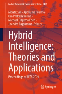 Enlarge image Cover: Hybrid Intelligence: Theories and Applications - Springer Nature Switzerland AG