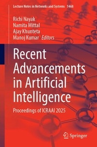 Abbildung von: Recent Advancements in Artificial Intelligence - Springer Nature Switzerland AG