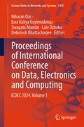 Cover: Proceedings of International Conference on Data, Electronics and Computing - Springer Nature Switzerland AG