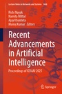 Cover: Recent Advancements in Artificial Intelligence - Springer