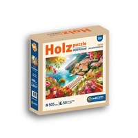 Abbildung von: Holzpuzzle - Urlaubsparadies 505 Teile - HCM Kinzel GmbH