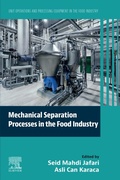 Cover: Mechanical Separation Processes in the Food Industry - Elsevier