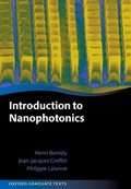 Cover: Introduction to Nanophotonics - Oxford University Press
