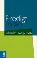 Cover: Predigtstudien 2025/2026 - 1. Halbband - Verlag Herder
